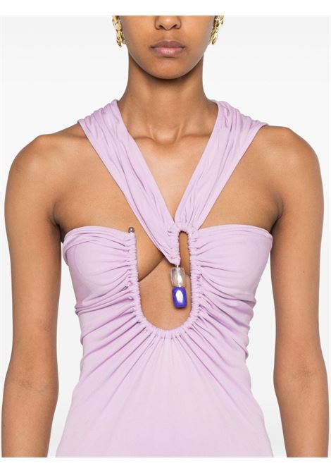 Lilac Helix maxi dress Christopher Esber - women CHRISTOPHER ESBER | 24023220PNK